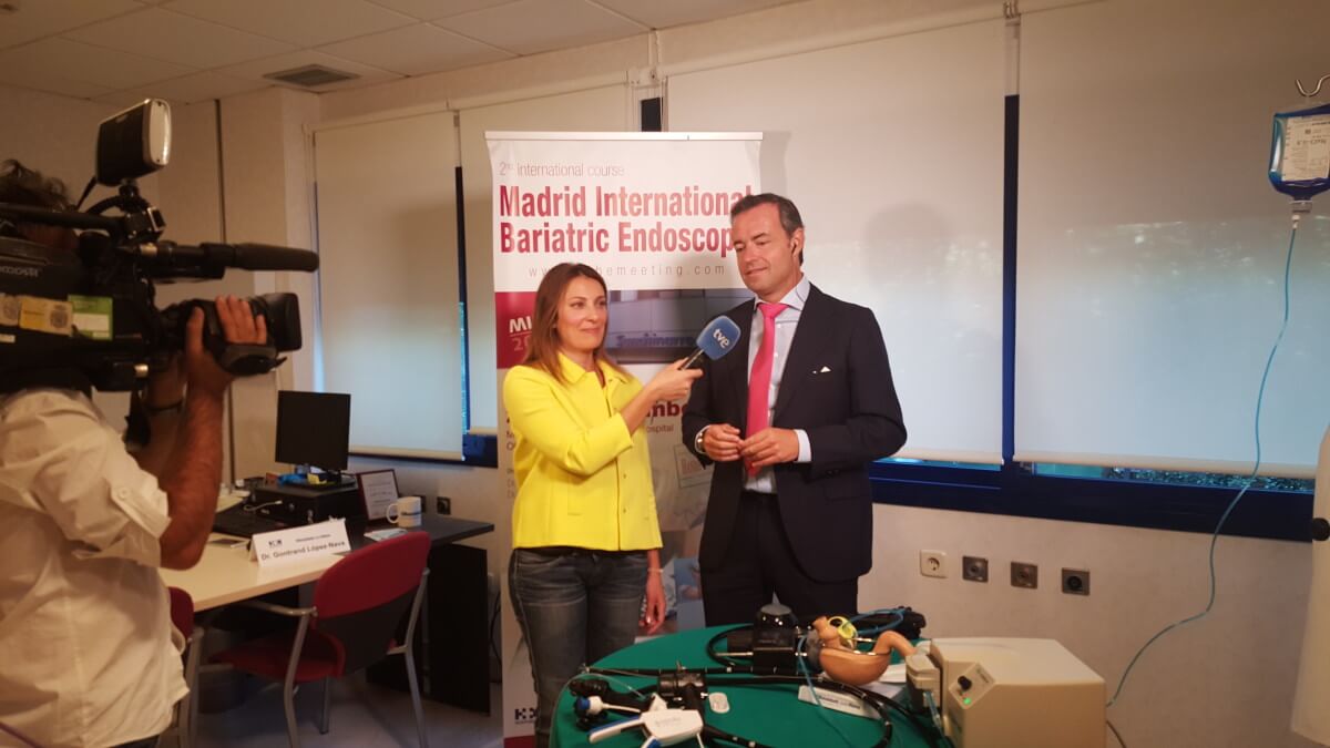 El Dr. Gontrand López-Nava explica cómo funciona el balón intragástrico en Saber Vivir de TVE